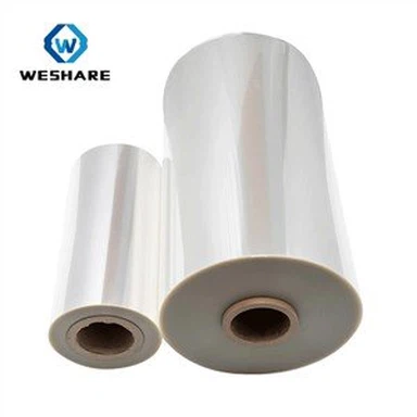 ม้วนฟิล์มโพลีเอสเตอร์โปร่งใส